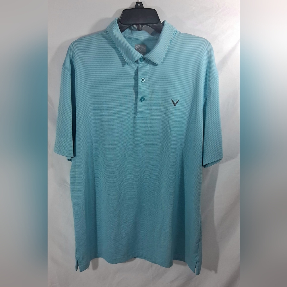 Callaway Blue Polo Shirt Classic Design